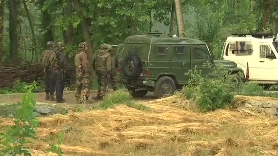 Encounter underway between security forces and terrorists in Sopore, J&K