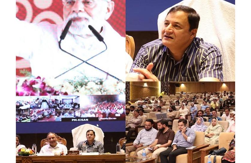 Rs 184 cr released to 8.80 Lakh J&K farmers under PM-Kisan Scheme: Javid Dar