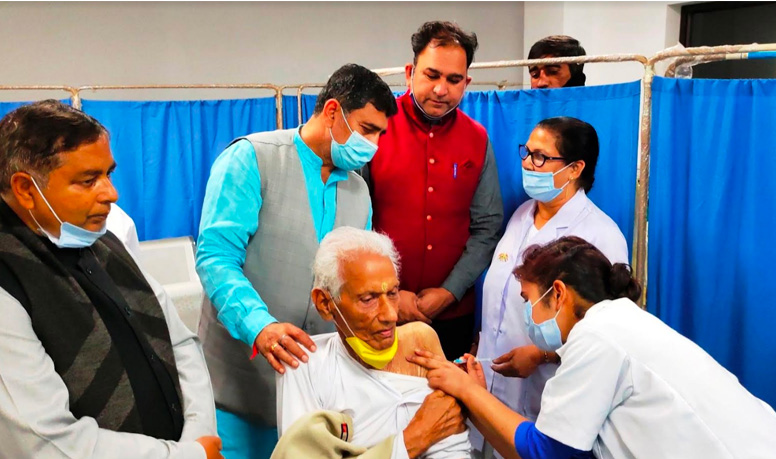 PM is committed to provide Covid Vaccine to all :Jugal Kishore MP