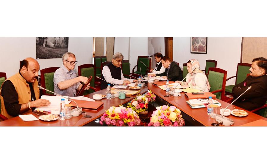 CM Omar Abdullah chairs Cabinet meeting at Pahalgam