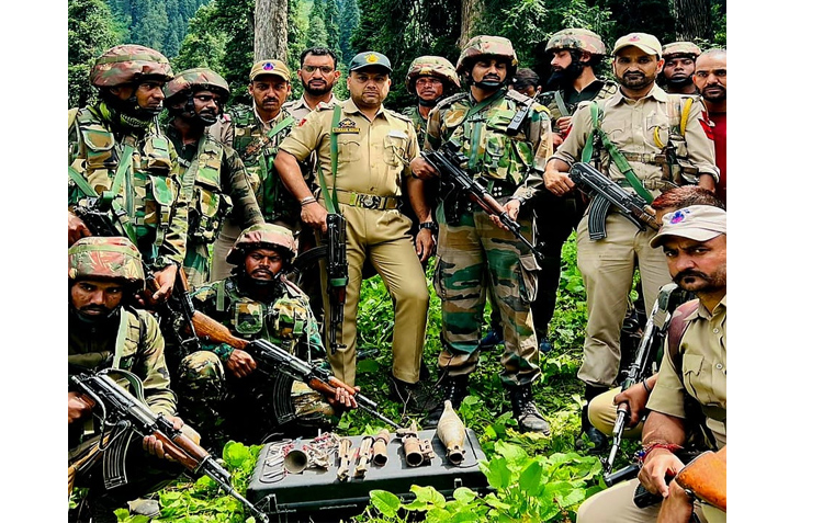 Terrorist hideout busted in Doda; arms, explosives recovered
