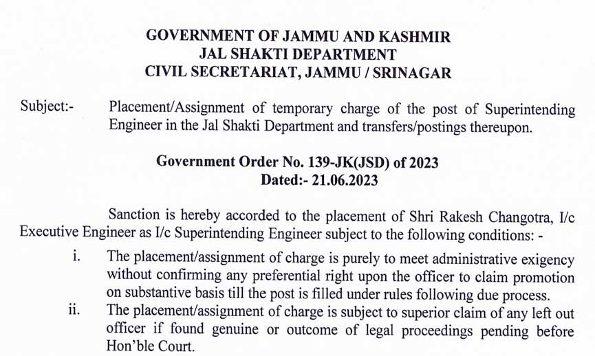 Nomination of members on Executive Committee of National Institute of Electronics and Information Technology J&K