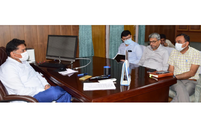 Pr. Secy Jal Shakti reviews progress on cleanliness of irrigation canals, removal of encroachments across Jammu Division