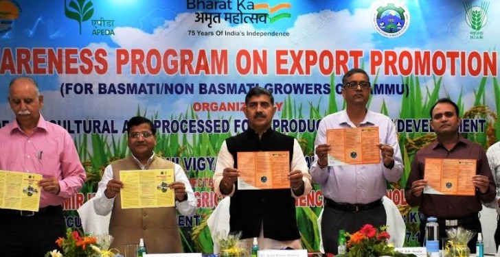MP Jugal Kishore Sharma inaugurates Export Promotion Programme at KVK Jammu