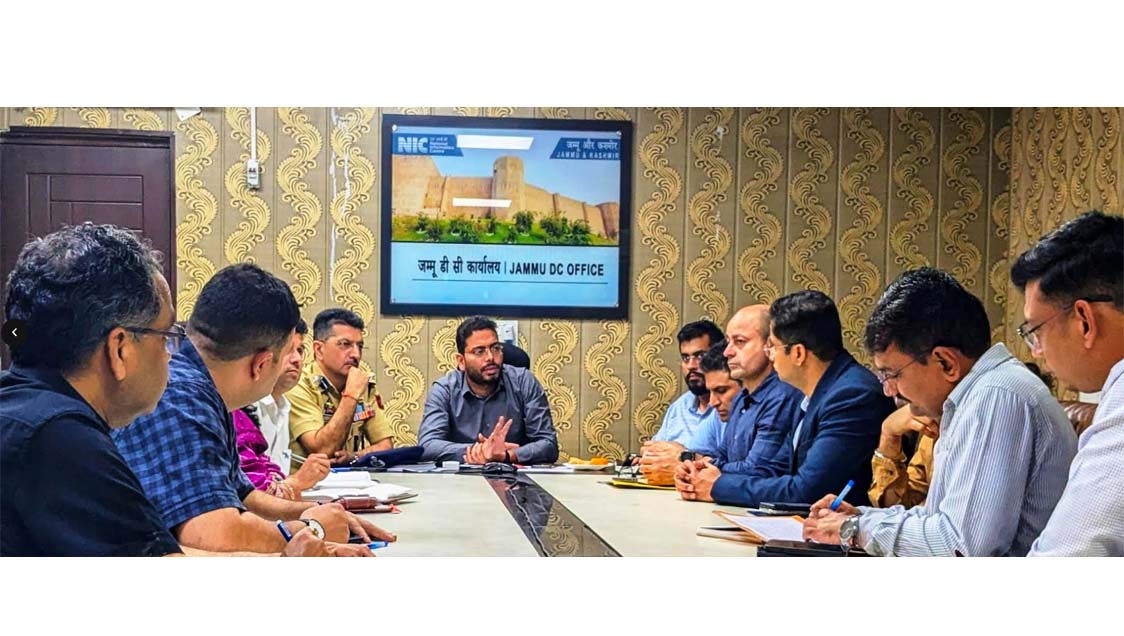 District Magistrate underlines measures for safeguarding vital projects in Jammu