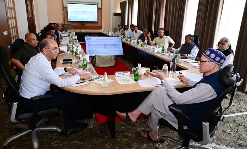 CM Omar Abdullah chairs 9th Governing Body meeting of Royal Springs Golf Course
