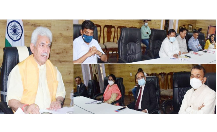Lt Governor reviews preparations for the annual pilgrimage of Shri Amarnath Ji