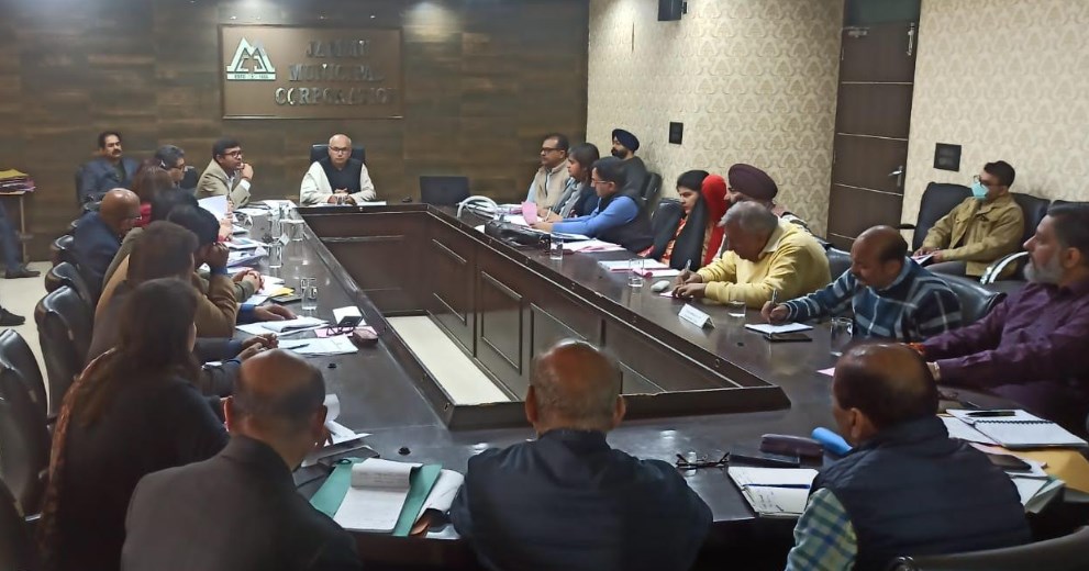 Mayor Jammu discusses vision document for beautification, tourism and culture promotion plan for Jammu city  