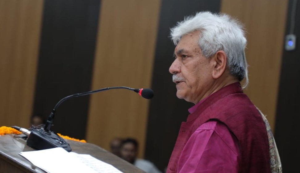 Terror-free, corruption-free, transparent system has replaced the uncertainty, nepotism and corruption in J&K: LG Sinha