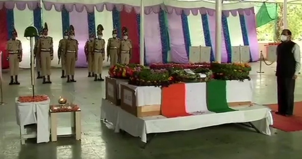 J-K: Tributes offered to CRPF personnel killed in terrorist attack