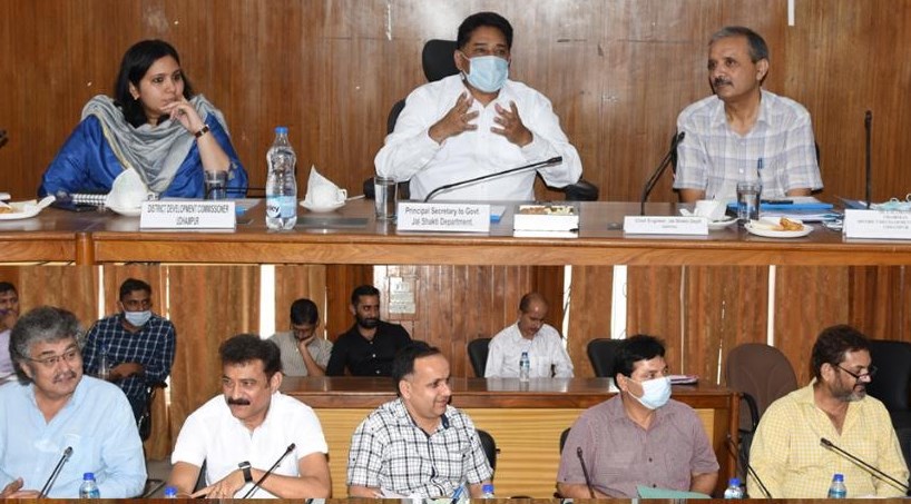 Principal Secretary Jal Shakti visits Udhampur