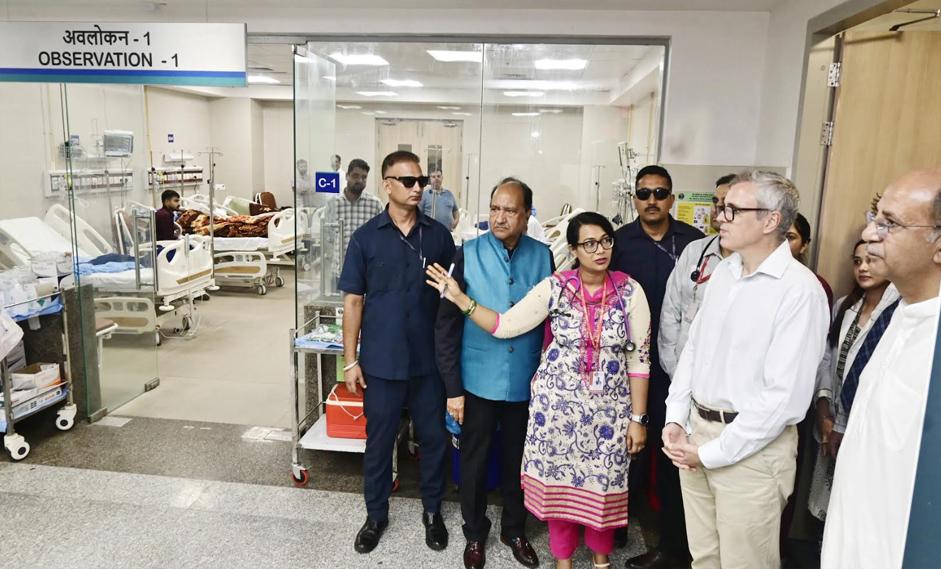 CM Omar Abdullah lauds progress at AIIMS Jammu, commends quality of health-care delivery