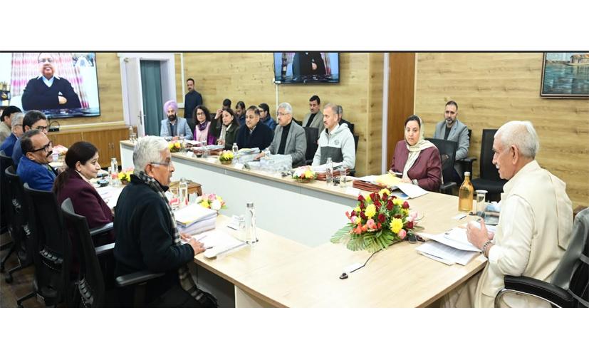 Lieutenant Governor chairs 89th University Council Meeting of University of Jammu