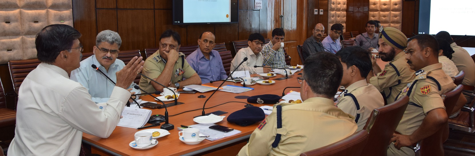 Advisor Kumar discusses modalities for imparting BLS training program for police personnel