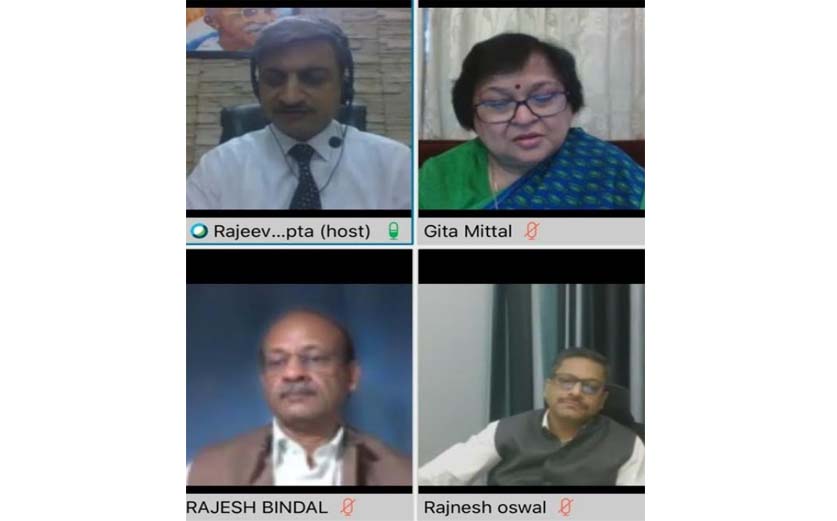 Chief Justice Jammu and Kashmir High Court interacts with law interns