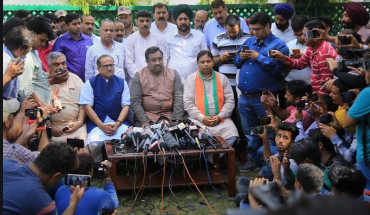 Ram Madhav targets Mehbooba Mufti for spreading panic among locals in J&K