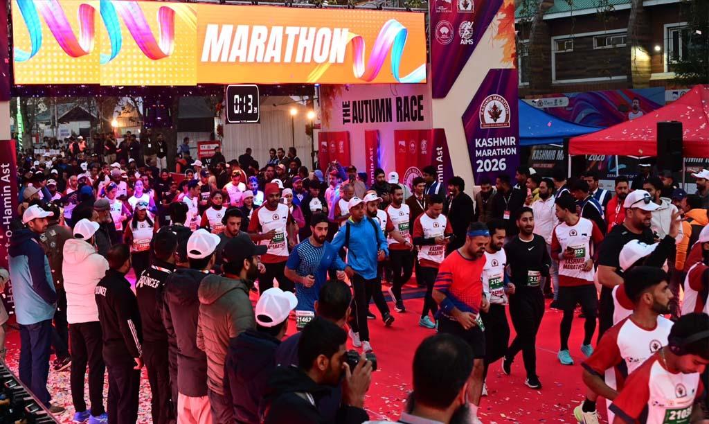 Kashmir Marathon to put J&K runners on global map: LG Sinha