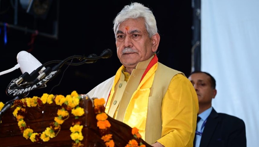 Dealing with terrorism firmly: J&K Lieutenant Governor Manoj Sinha