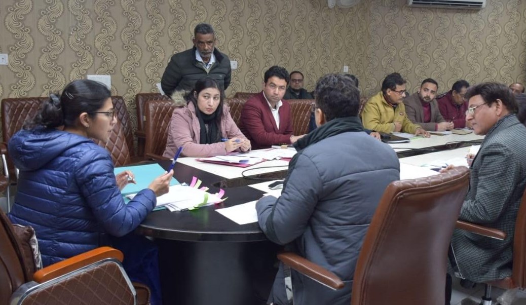 DC Jammu reviews implementation of self employment schemes