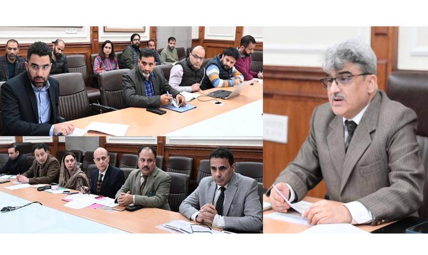 Chief Secy pushes for expansion of MBBS and PG seats across the GMCs in J&K