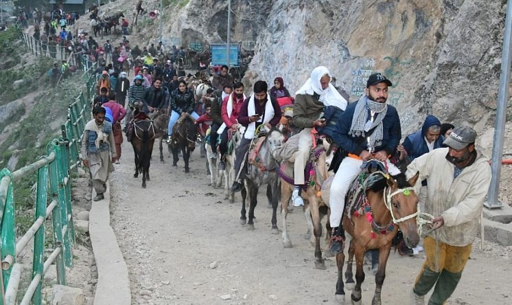 Shri Amarnathji Yatra Fully Resumes On Both Baltal And Pahalgam Routes