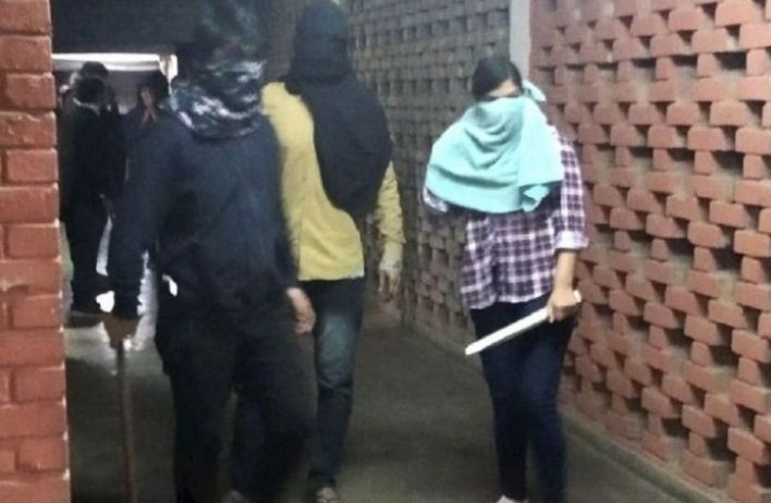 JNU violence: Delhi Police identify masked woman as DU student