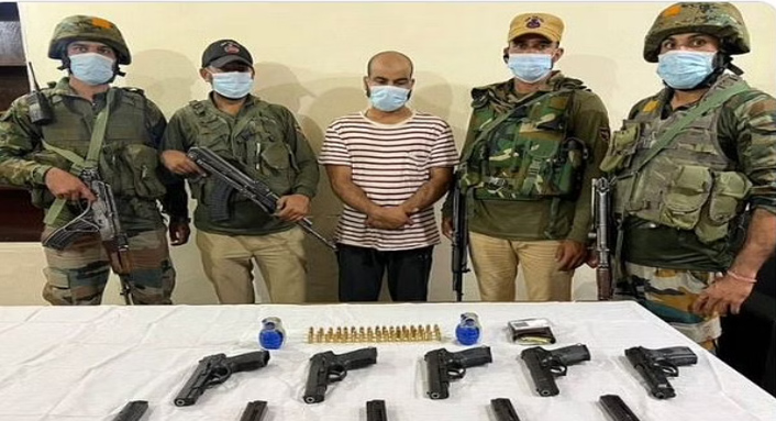 One ‘hybrid terrorist’ of LeT arrested in J-K’s Budgam