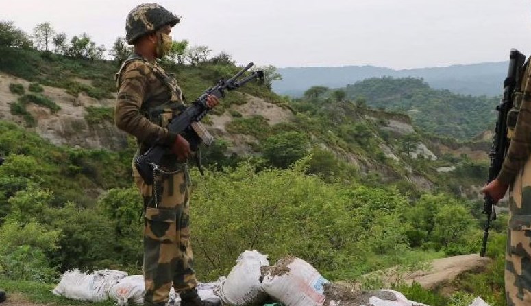 BSF fires at Pak drone detected along IB in Jammu; search launched