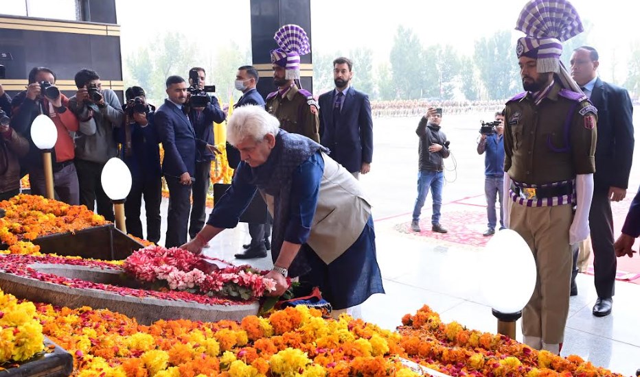 JKP is a symbol of courage, dedication & selfless service: LG Manoj Sinha