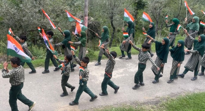 Preparations for hoisting tricolour across J&K going on in full swing