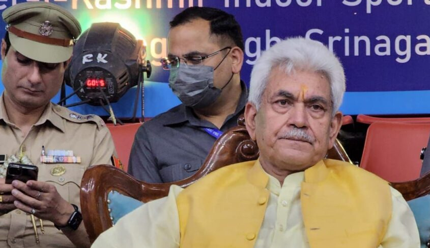 There was no need for youth to pick up arms given J&K’s enormous resources: LG Sinha