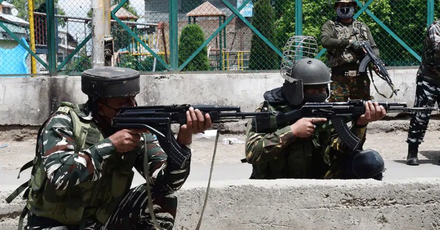 2 terrorists gunned down during encounter in Baramulla's Pattan area in Jammu and Kashmir