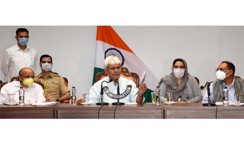 Administration committed to give transparent, people centric governance in Jammu and Kashmir: Lt Governor