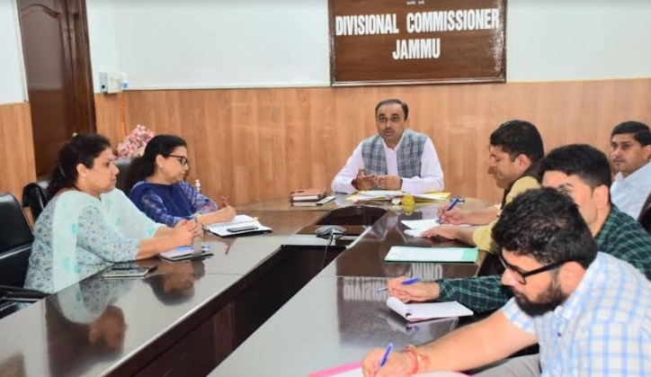 Div Com Jammu reviews preparedness of Districts for Back to Village Phase -4