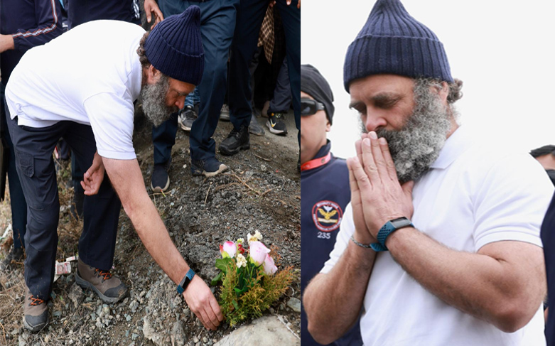 Rahul Gandhi pays tributes to CRPF jawans martyred in Pulwama terror attack