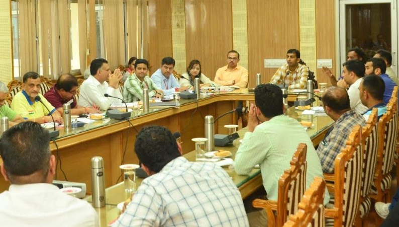 CEO SMVDSB reviews final arrangements for Navratra Festival at Katra