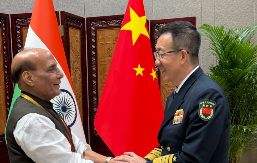 Rajnath Singh raises India-China border demarcation issue in talks with Chinese defence minister