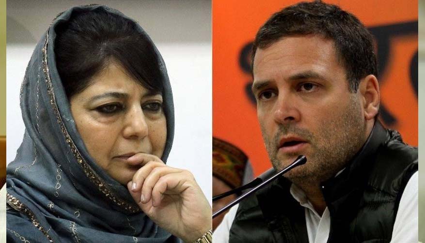 ‘High time Mehbooba Mufti is released’: Rahul Gandhi targets Centre
