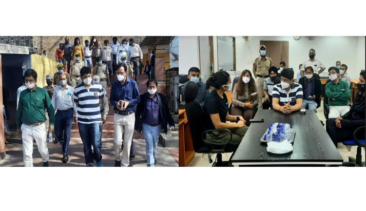 Div Com conducts Jammu city tour, inspects sanitation services being provided by JMC