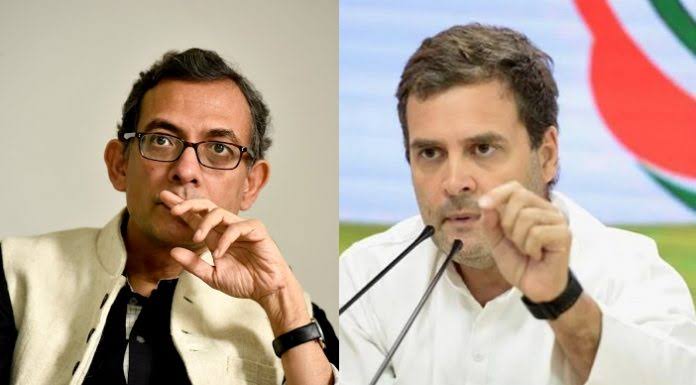 "These bigots are blinded by Hate" Rahul Gandhi supports Nobel Laureate Abhijit Banerjee 