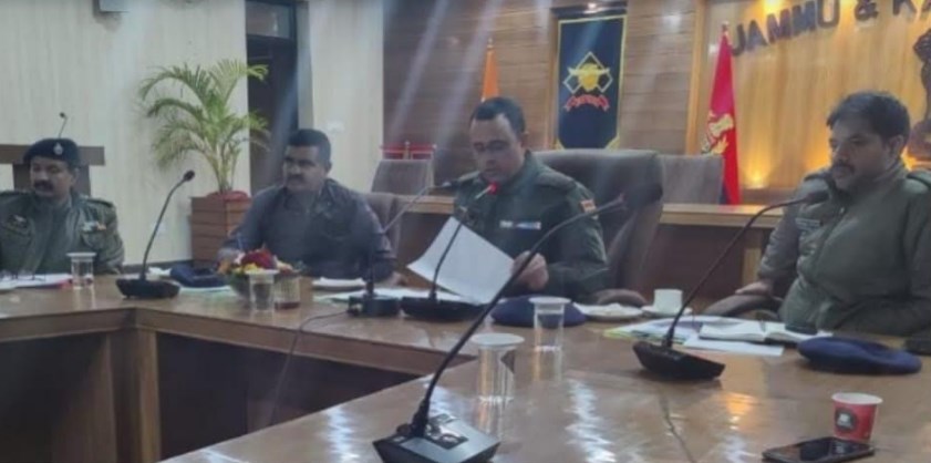SP Traffic reviews monthly functioning of Traffic Police in Jammu City