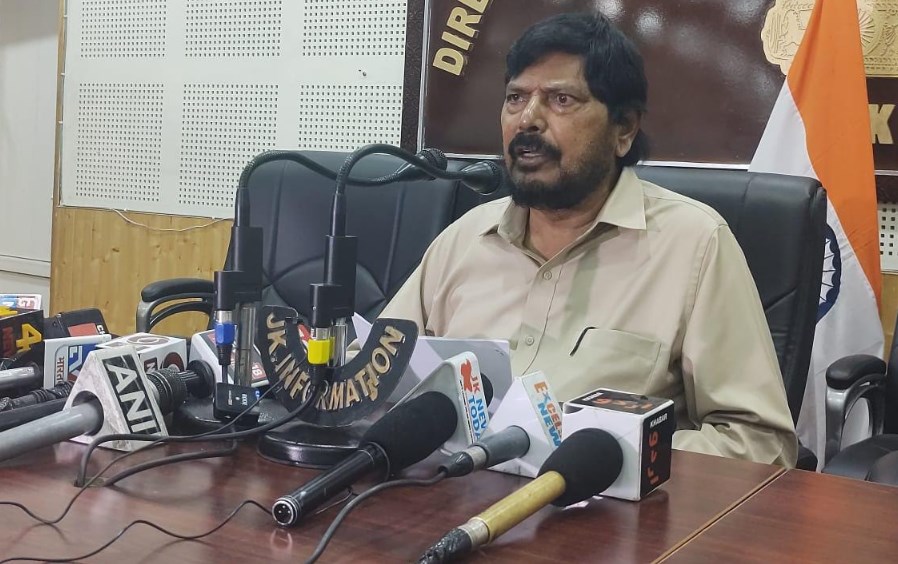 Development and peace in J&K is top priority of PM Modi led government: Ramdas Athawale