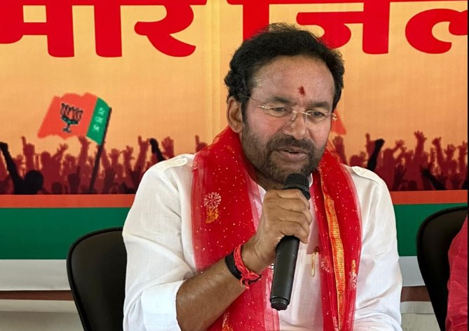Jammu and Kashmir was dubbed as disputed because of NC: Union minister G Kishan Reddy