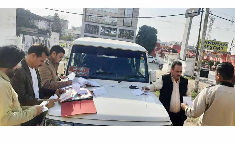 Team RTO Jammu launches special drive to check violations by School Buses  