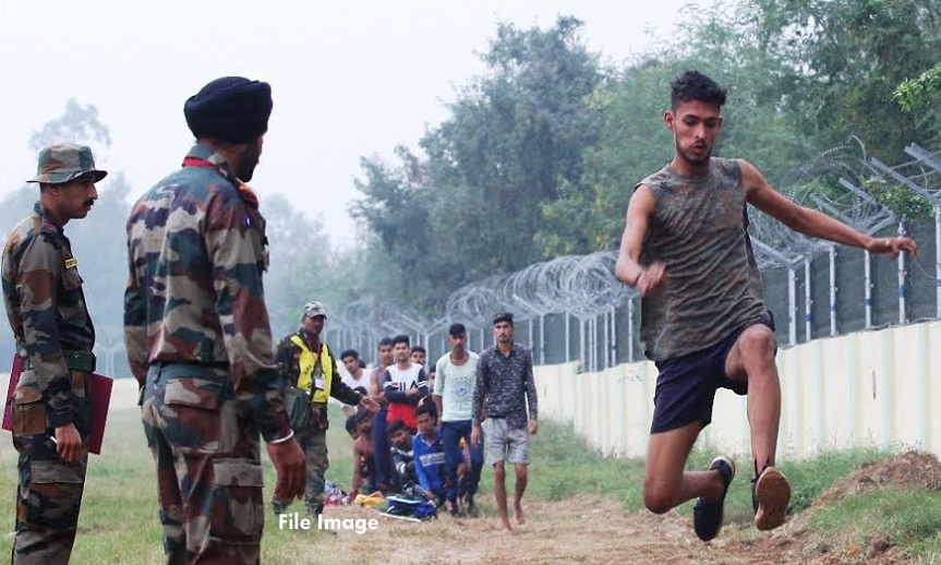 Agniveer recruitment rally begins in J-K's Baramulla