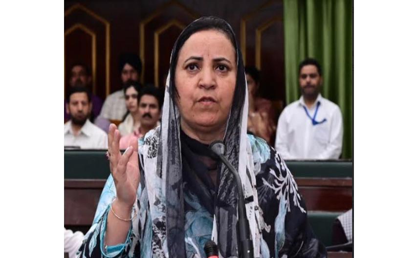 Sakeena Itoo introduces ‘Bill for Establishment of Private Universities’ in J&K Assembly