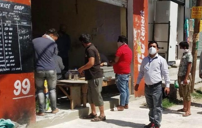 Samba administration working 24x7 to provide essential commodities to the residents