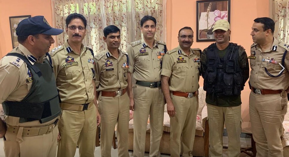 DGP visits North Kashmir; reviews law & order; security scenario of Baramulla/Bandipora districts