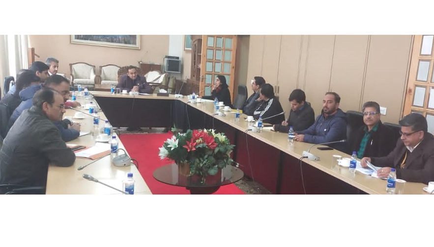 Saurabh Bhagat chairs review meeting on Kashmir Startup Expo