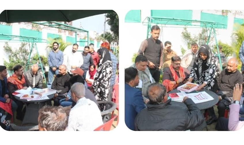 Satish Sharma meets delegations; reaffirms efforts for public welfare, sports empowerment in J&K